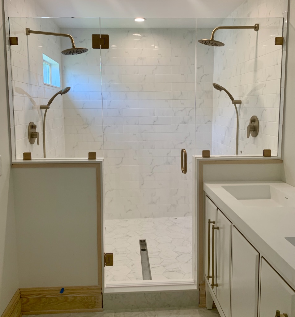 Totally Frameless Shower Door